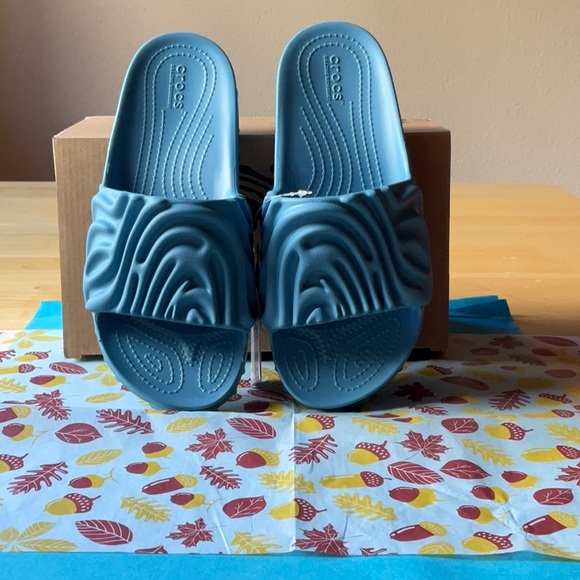 💙 SALEHE BEMBURY X CROCS THE POLLEX SLIDE  💙 NWT 💙 - Picture 8 of 16